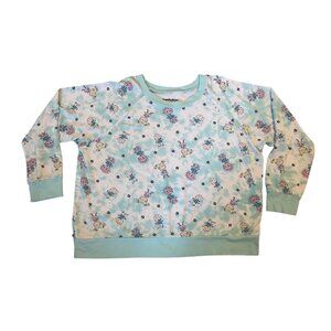 Nickelodeon 3X Rugrats 90's screen print crew neck pullover pajama lounge Y2K